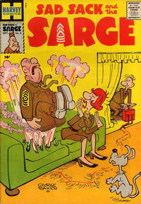 Sad Sack and the Sarge (Harvey, 1957 series) #8 September 1958