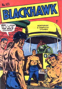 Blackhawk Comic (Youngs) #103 (October 1957?)