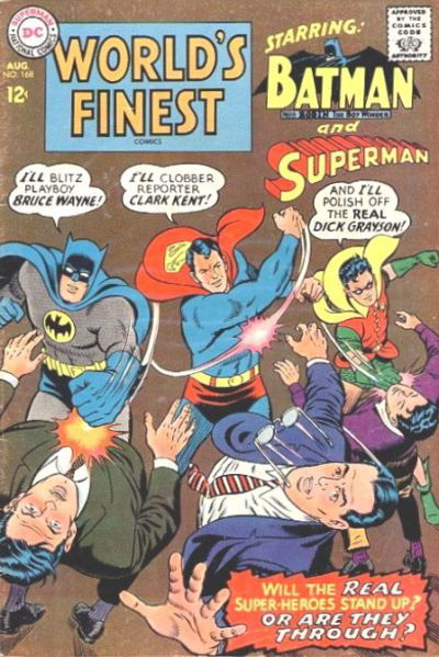 World's Finest Comics (DC, 1941 series) #168 August 1967