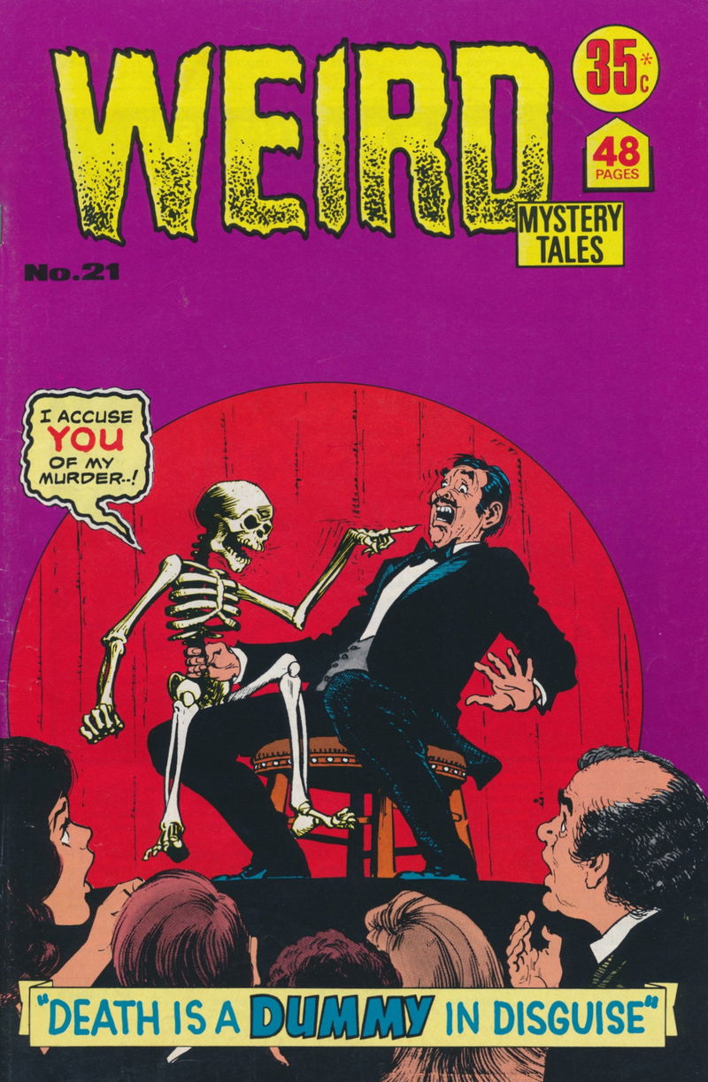 Weird Mystery Tales (KG Murray, 1973? series) #21 (February 1976)