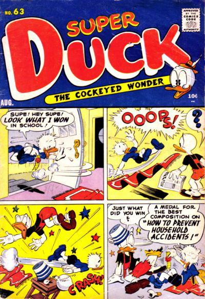 Super Duck Comics (Archie, 1944 series) #63 (August 1955)
