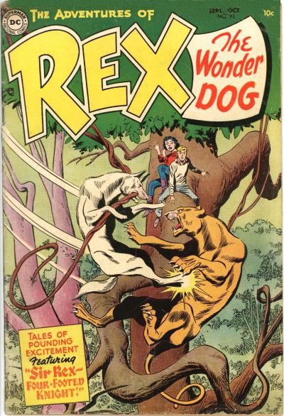 The Adventures of Rex the Wonder Dog (DC, 1952 series) #17 September-October 1954