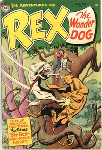 The Adventures of Rex the Wonder Dog  #17 (September-October 1954)