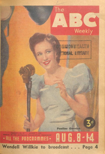 ABC Weekly  v5#32 (7 August 1943)