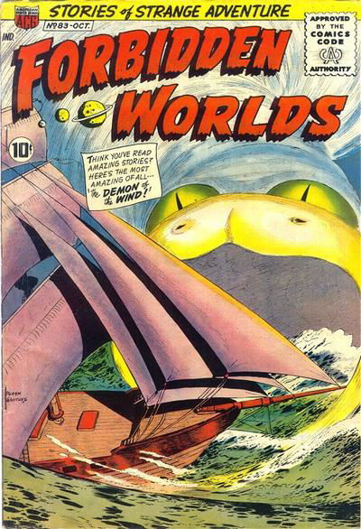 Forbidden Worlds (ACG, 1951 series) #83 October 1959