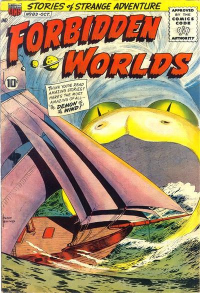 Forbidden Worlds  #83 (October 1959)