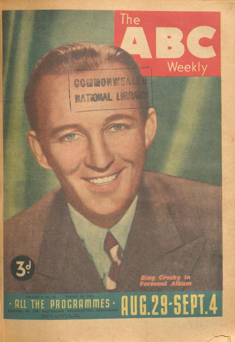 ABC Weekly (Consolidated Press, 1939 series) v5#35 (28 August 1943)