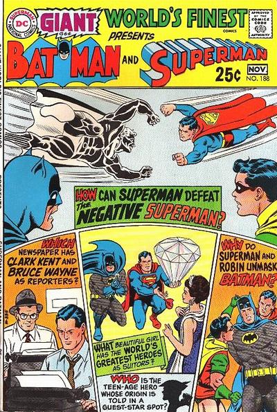 World's Finest Comics (DC, 1941 series) #188 (October 1969)