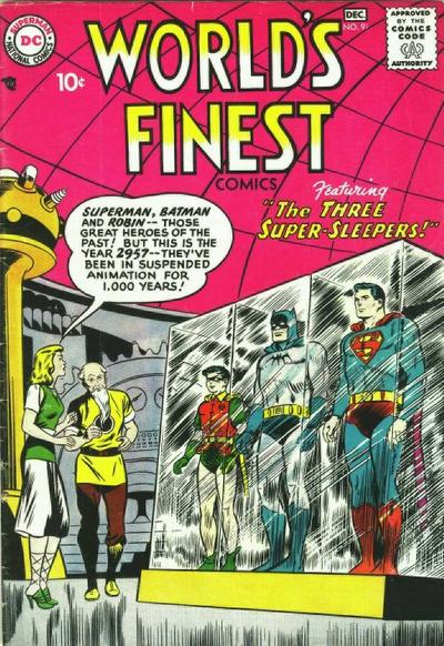 World's Finest Comics (DC, 1941 series) #91 (November-December 1957)