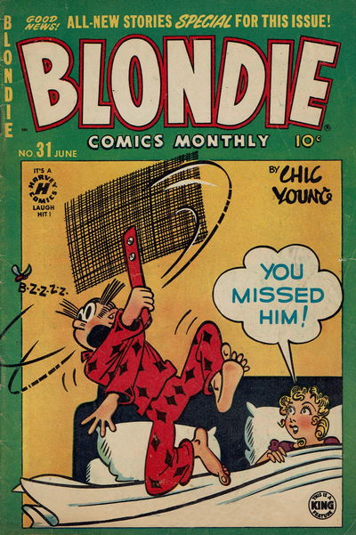 Blondie Comics Monthly (Harvey, 1950 series)  #31 (June 1951)