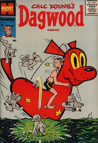 Chic Young's Dagwood Comics (Harvey, 1950 series)  #68 (August 1956)