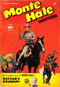 Monte Hale Western (Fawcett, 1948 series)  #74 (July 1952)