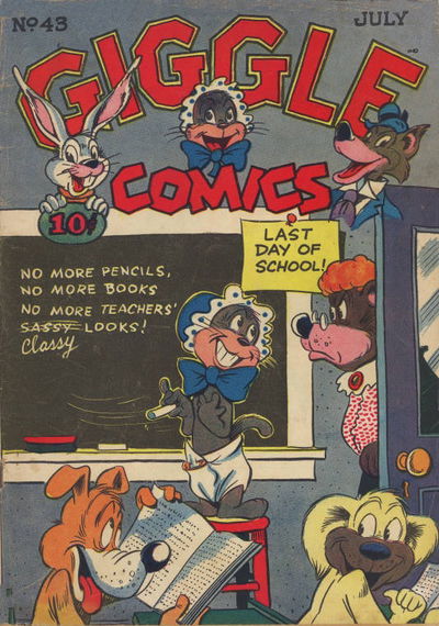 Giggle Comics (ACG, 1943 series) #43 July 1947