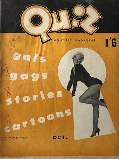 Quiz Monthly Magazine  v17#10 (October 1954)