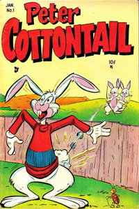 Peter Cottontail (Stanley Morse, 1954 series)  #1 (January 1954)