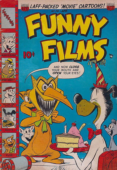 Funny Films (ACG, 1949? series) #28 (March-April 1954)