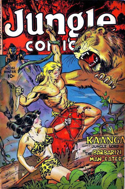 Jungle Comics (Fiction House, 1940 series) #161 Winter 1953