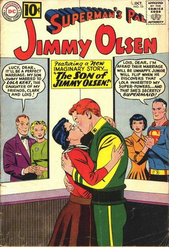 The Son of Jimmy Olsen!