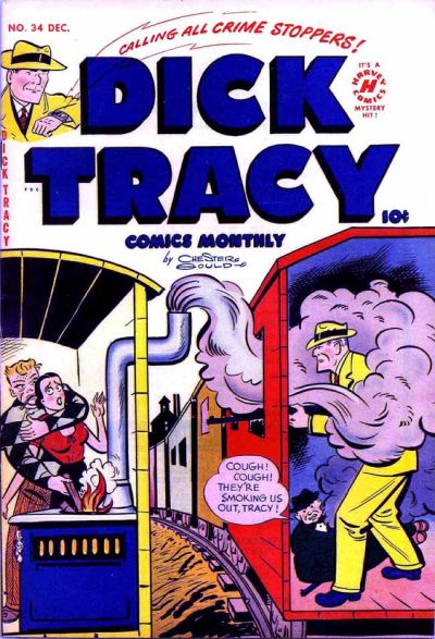 Dick Tracy (Harvey, 1950 series) #34 (December 1950)