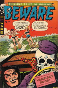 Beware (Trojan, 1953 series) #9 (May 1954)