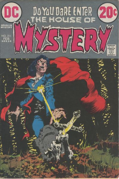 House of Mystery (DC, 1951 series) #211 (February 1973)