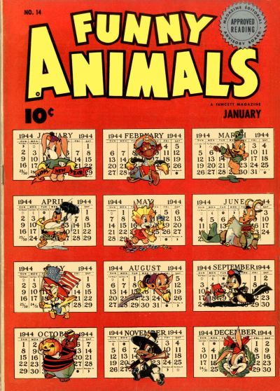 Fawcett's Funny Animals  #14 (January 1944)