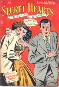 Secret Hearts (DC, 1949 series) #16 (June-July 1953)