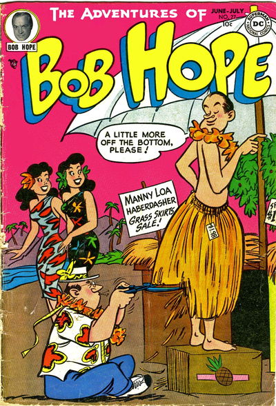 The Adventures of Bob Hope (DC, 1950 series) #27 June-July 1954