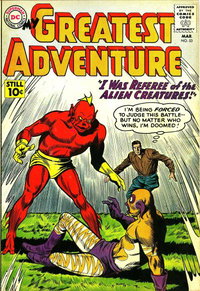 My Greatest Adventure (DC, 1955 series)  #53 (March 1961) — I Was Referee of the Alien Creatures!