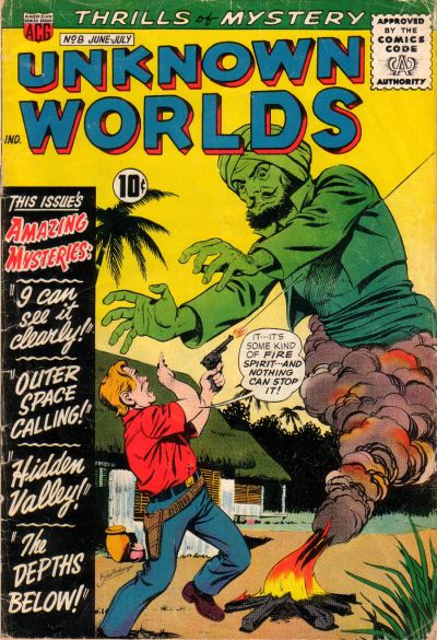Unknown Worlds  #8 (June-July 1961)