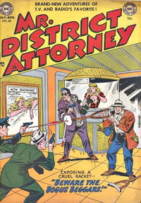 Mr. District Attorney (DC, 1948 series) #28 July-August 1952