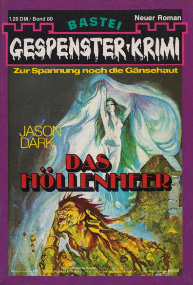 Gespenster-Krimi (Bastei Verlag, 1973 series) #80 — Das Höllenheer (25 March 1975)
