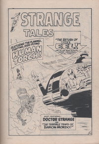Strange Tales (Yaffa/Page, 1978 series)  #4 ([July 1980?]) — The Return of the Eel!