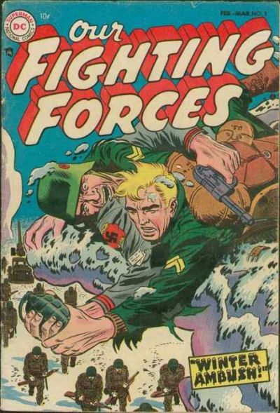 Our Fighting Forces (DC, 1954 series) #3 (February-March 1955)
