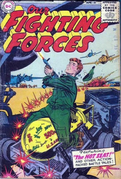 Our Fighting Forces (DC, 1954 series) #4 (April-May 1955)