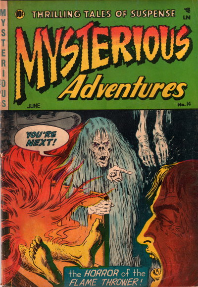 Mysterious Adventures  #14 (June 1953)
