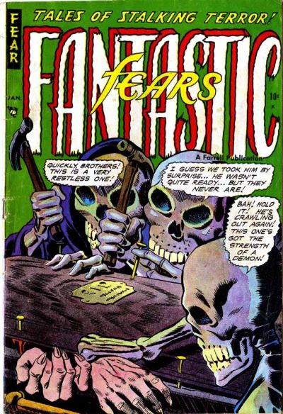 Fantastic Fears  #5 (January 1954)