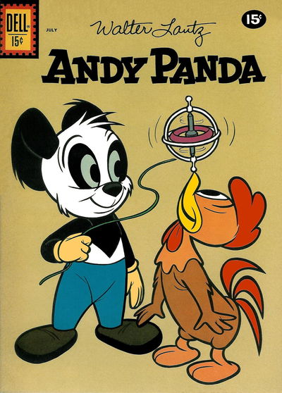 Walter Lantz Andy Panda (Dell, 1952 series) #54 (May-July 1961)