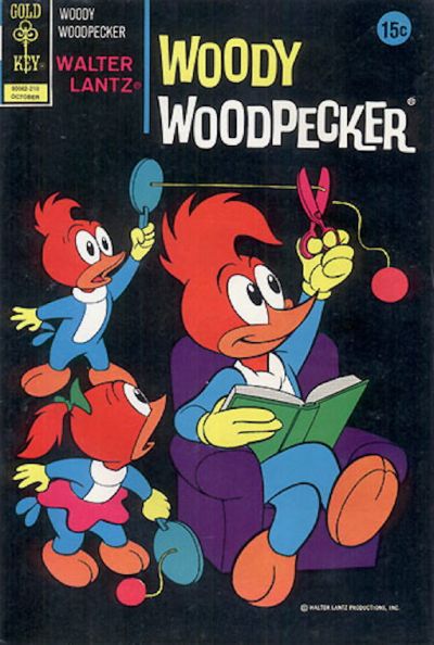Walter Lantz Woody Woodpecker  #126 (October 1972)