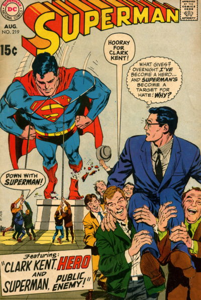 Superman (DC, 1939 series) #219 (August 1969)