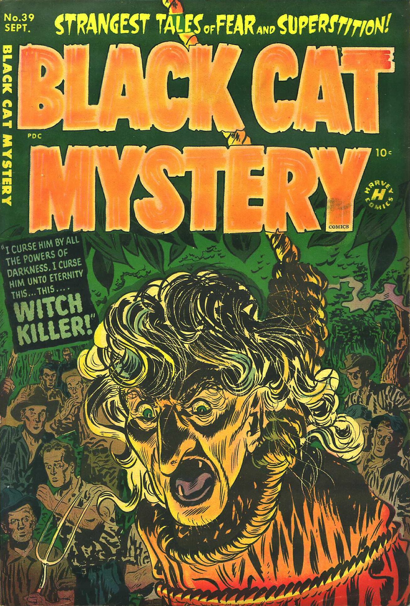 Black Cat Comics (Harvey, 1946 series) #39 (September 1952)