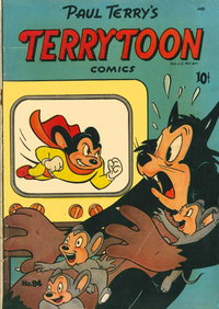 Paul Terry's Terrytoon Comics (St. John, 1951 series)  #84 (January 1951) — Untitled [TV Startled!]