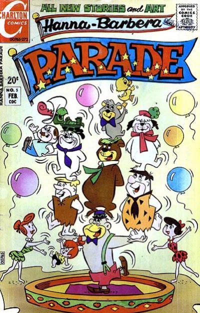 Hanna-Barbera Parade (Charlton, 1971 series) #5 February 1972