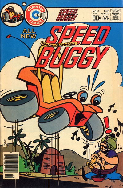 Speed Buggy (Charlton, 1975 series) #8 (September 1976)