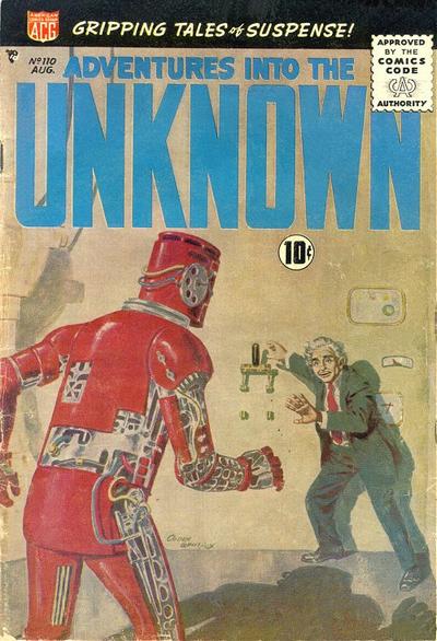 Adventures into the Unknown  #110 (August 1959)