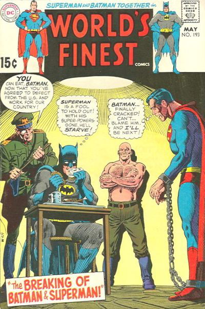 World's Finest Comics (DC, 1941 series) #193 May 1970