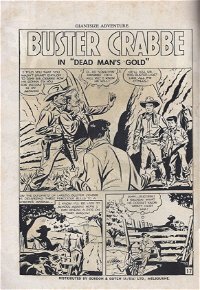 Giantsize Adventure Comic (Tricho, 1958? series) #2 — Dead Man's Gold (page 1)