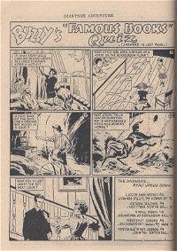 Giantsize Adventure Comic (Tricho, 1958? series) #2 — Buzzy's "Famous Books" Quiz (page 1)