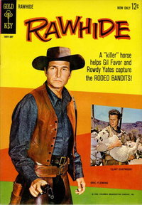 Rawhide (Western, 1963 series)  #1 (July 1963) — Rodeo Bandits!