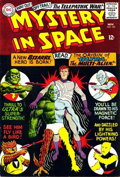Mystery in Space (DC, 1951 series) #103 (November 1965)